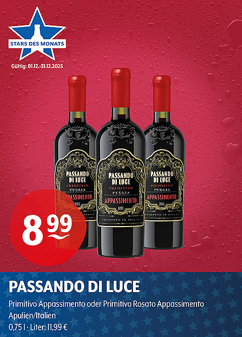 Passando di Luce Primitivo Appassimento