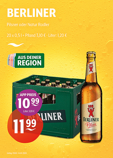 Berliner Pilsner & Natur Radler