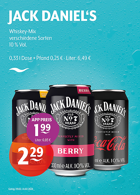 Jack Daniel's Whiskey-Mix