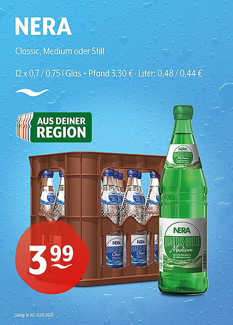 Nera Natürliches Mineralwasser