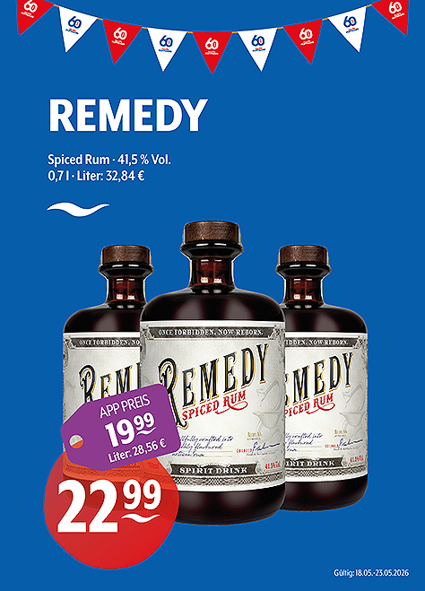Remedy Spiced Rum