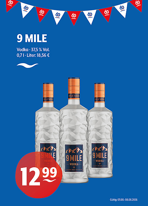 9 Mile Vodka