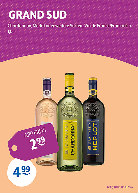 Grand Sud Chardonnay & Merlot