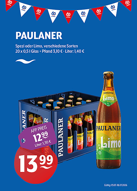 Paulaner Spezi & Limo