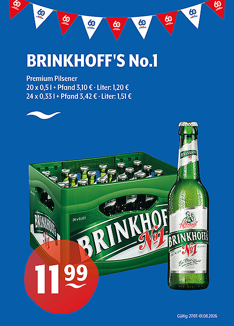 Brinkhoff's No.1 Premium Pilsener