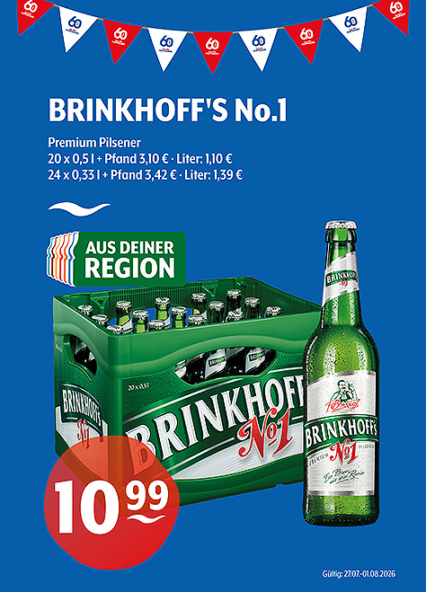 Brinkhoff's No.1 Premium Pilsener