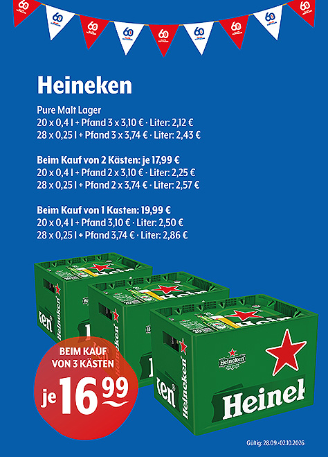 Heineken Original Pure Malt Lager