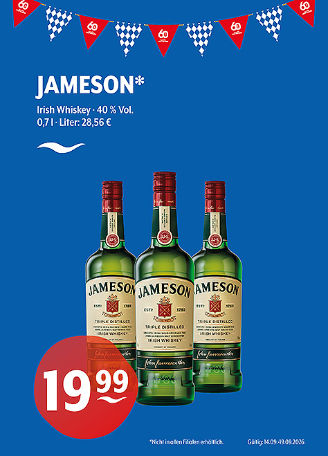 Jameson Irish Whiskey