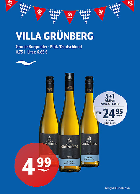 Villa Grünberg Grauer Burgunder