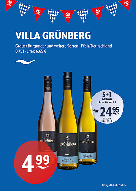 Villa Grünberg Grauer Burgunder
