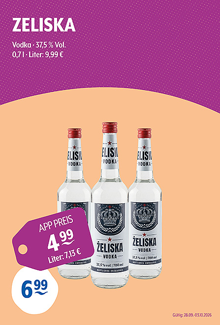 Zeliska Vodka