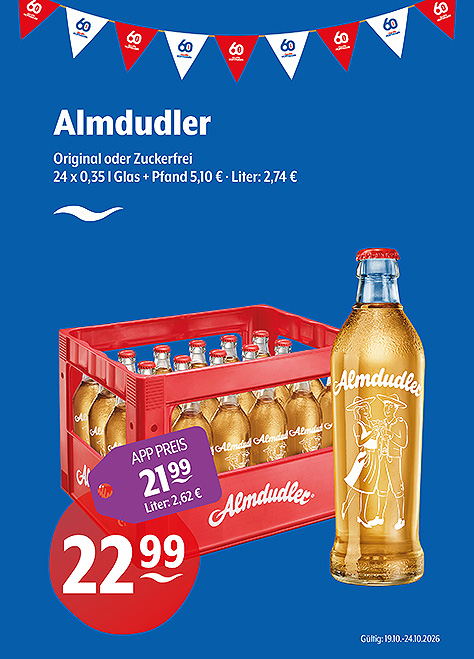Almdudler Original & Zuckerfrei