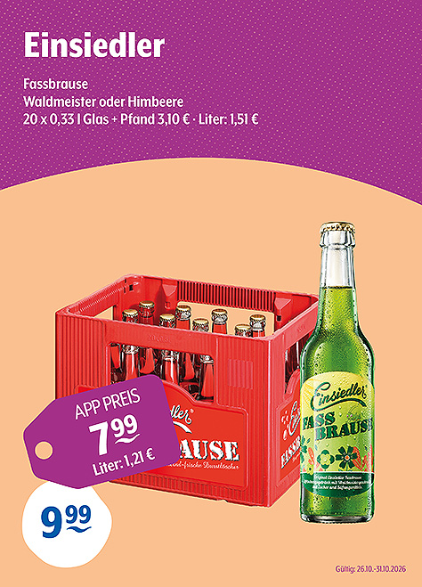 Einsiedler Fassbrause