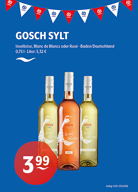 Gosch Sylt Inselbrise
