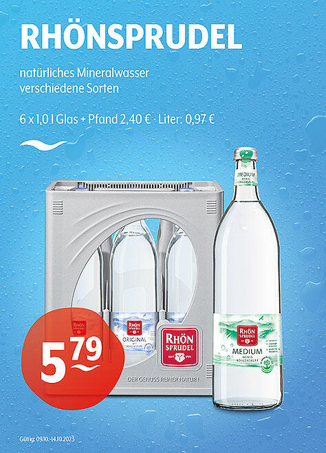 RhönSprudel Natürliches Mineralwasser