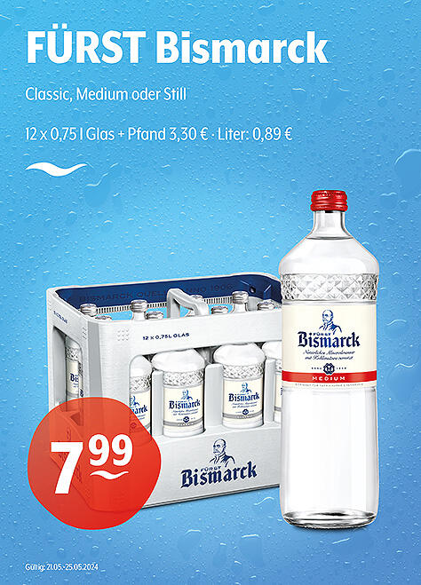 Fürst Bismarck Natürliches Mineralwasser
