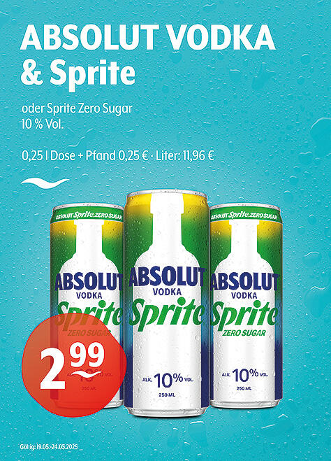 Absolut Vodka Sprite