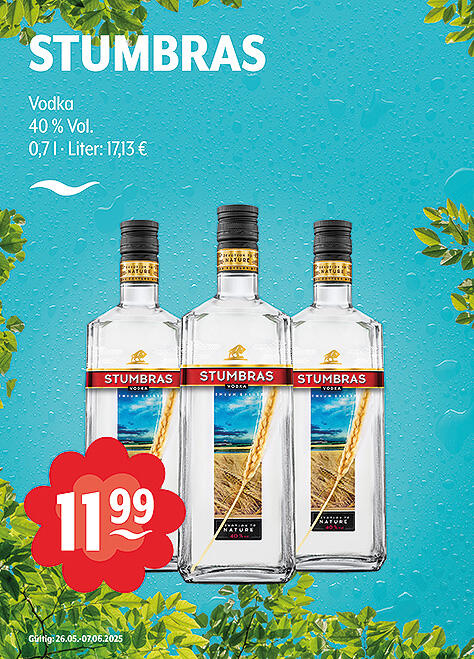 Stumbras Vodka