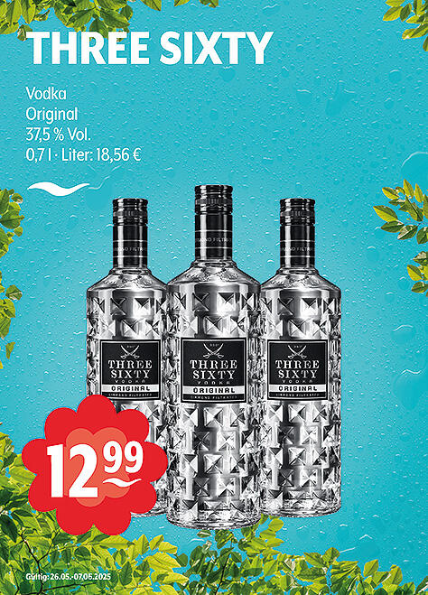 Three Sixty Vodka Original