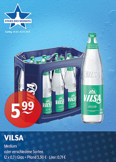 Vilsa Natürliches Mineralwasser