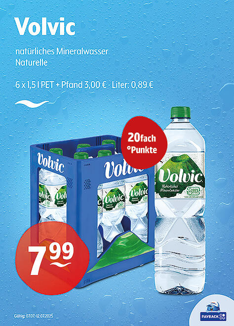 Volvic Natürliches Mineralwasser