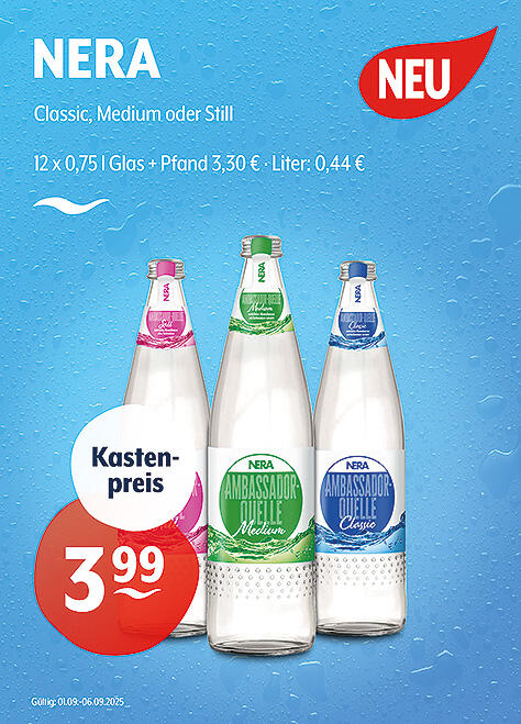 Nera Natürliches Mineralwasser