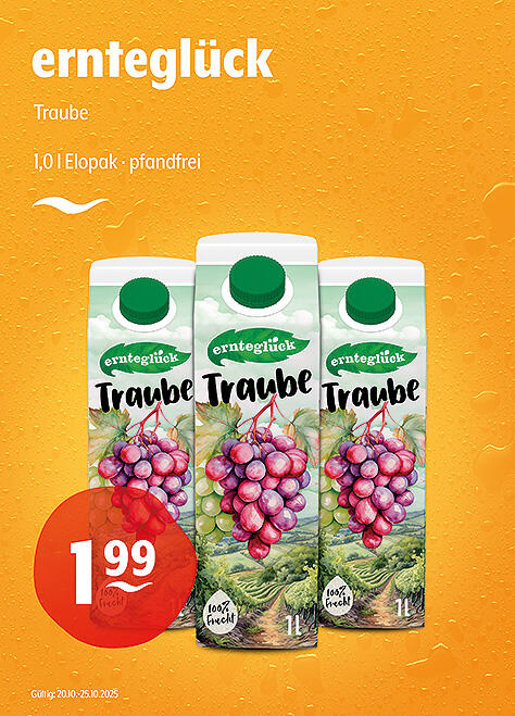 Ernteglück Traube
