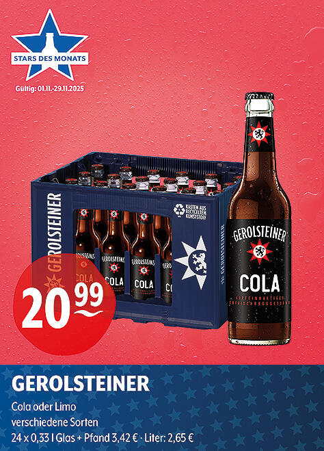 Gerolsteiner Cola