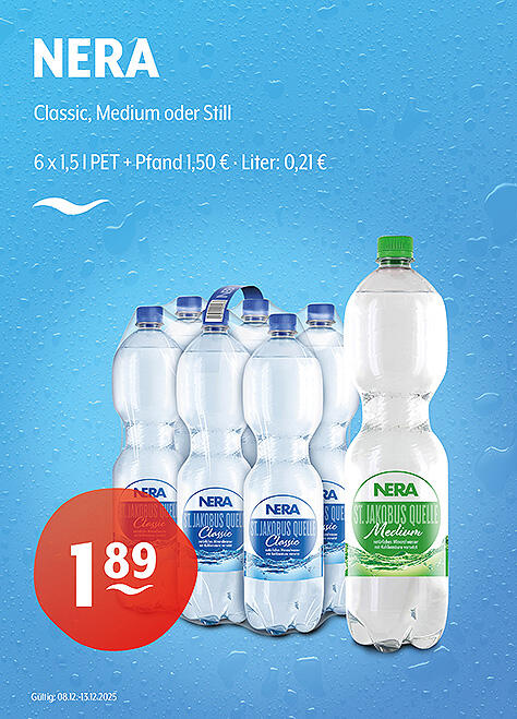 Nera Natürliches Mineralwasser