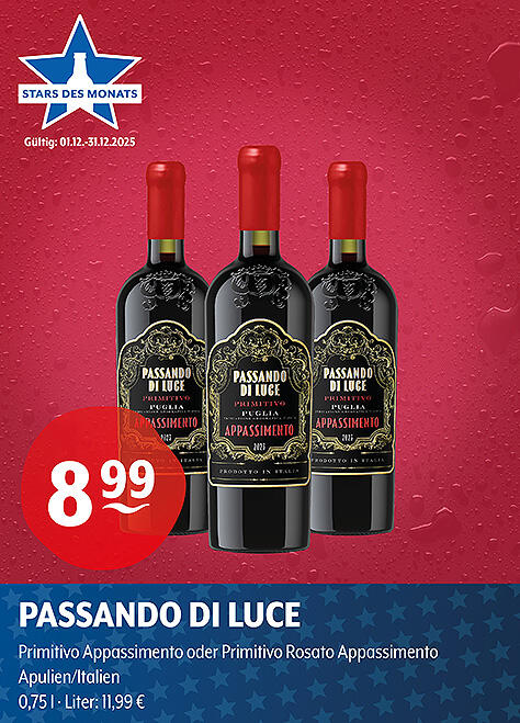 Passando di Luce Primitivo Appassimento