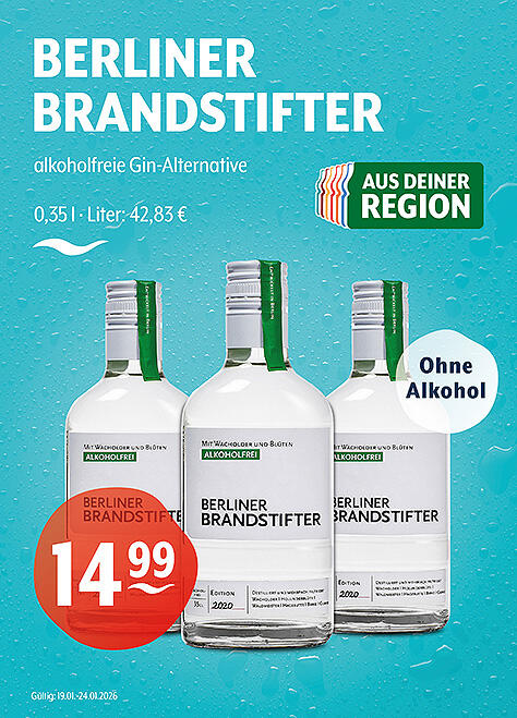 Berliner Brandstifter Gin