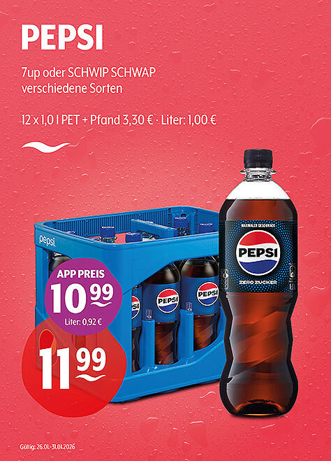 Pepsi, 7up & Schwip Schwap