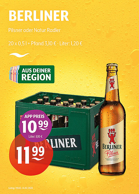Berliner Pilsner & Natur Radler