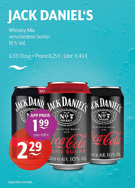 Jack Daniel's Whiskey-Mix