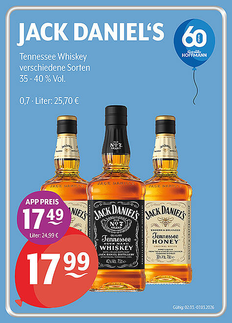 Jack Daniel's Tennessee Whiskey