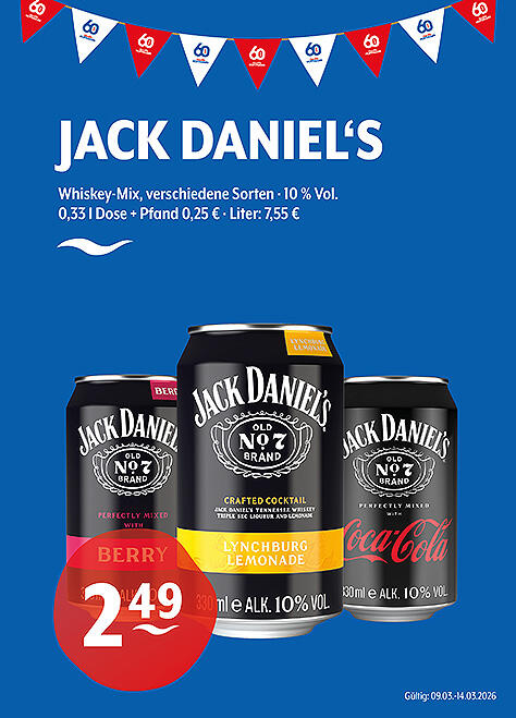 Jack Daniel's Whiskey-Mix