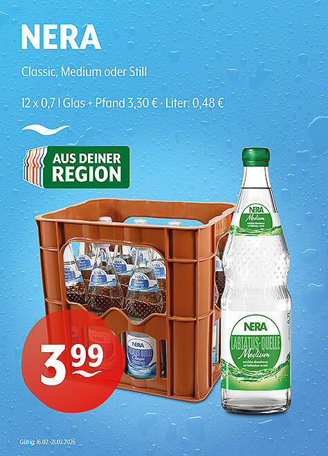 Nera Natürliches Mineralwasser