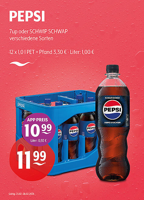 Pepsi, 7up & Schwip Schwap