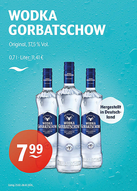Wodka Gorbatschow