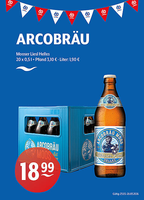 Arcobräu Mooser Liesl Helles