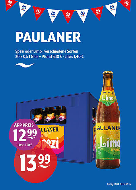 Paulaner Spezi & Limo