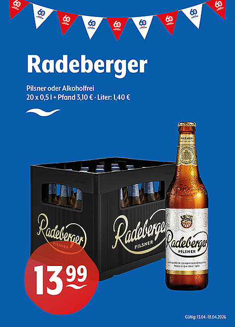 Radeberger Pilsner & Pilsner Alkoholfrei