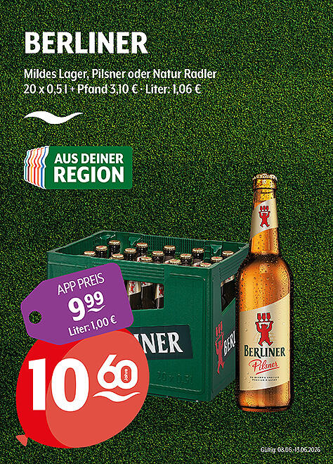 Berliner Pilsner & Natur Radler