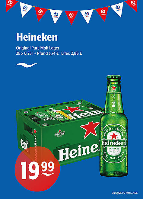 Heineken Original Pure Malt Lager