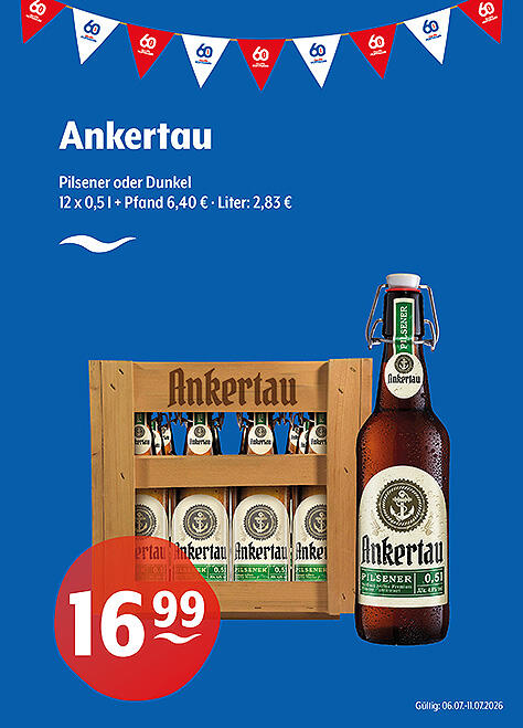 Ankertau Pilsener & Dunkel