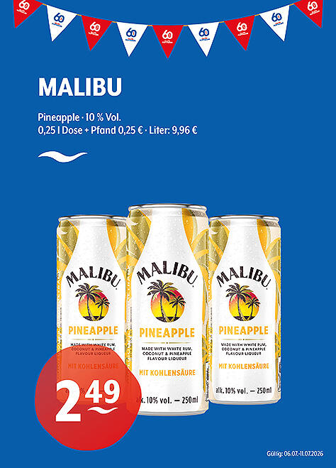 Malibu Pineapple