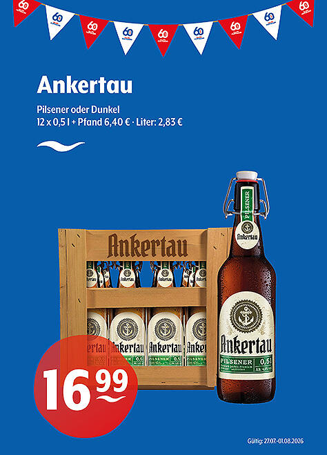 Ankertau Pilsener & Dunkel