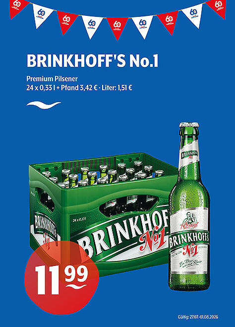 Brinkhoff's No.1 Premium Pilsener