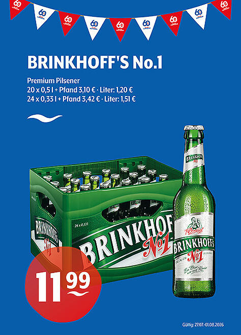 Brinkhoff's No.1 Premium Pilsener