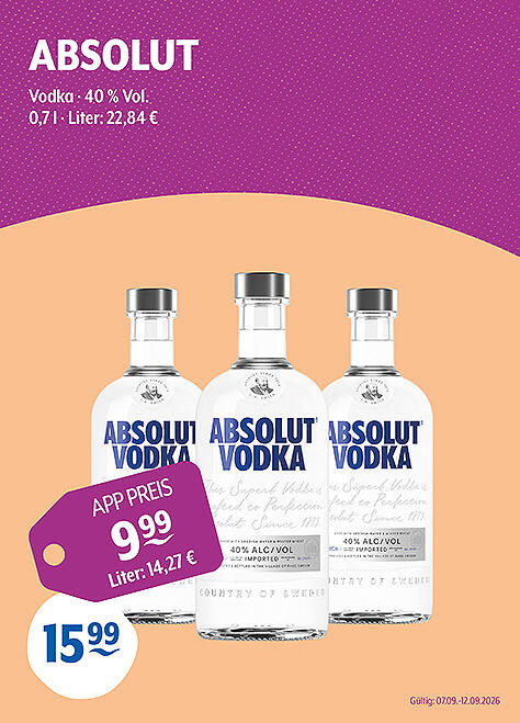Absolut Vodka